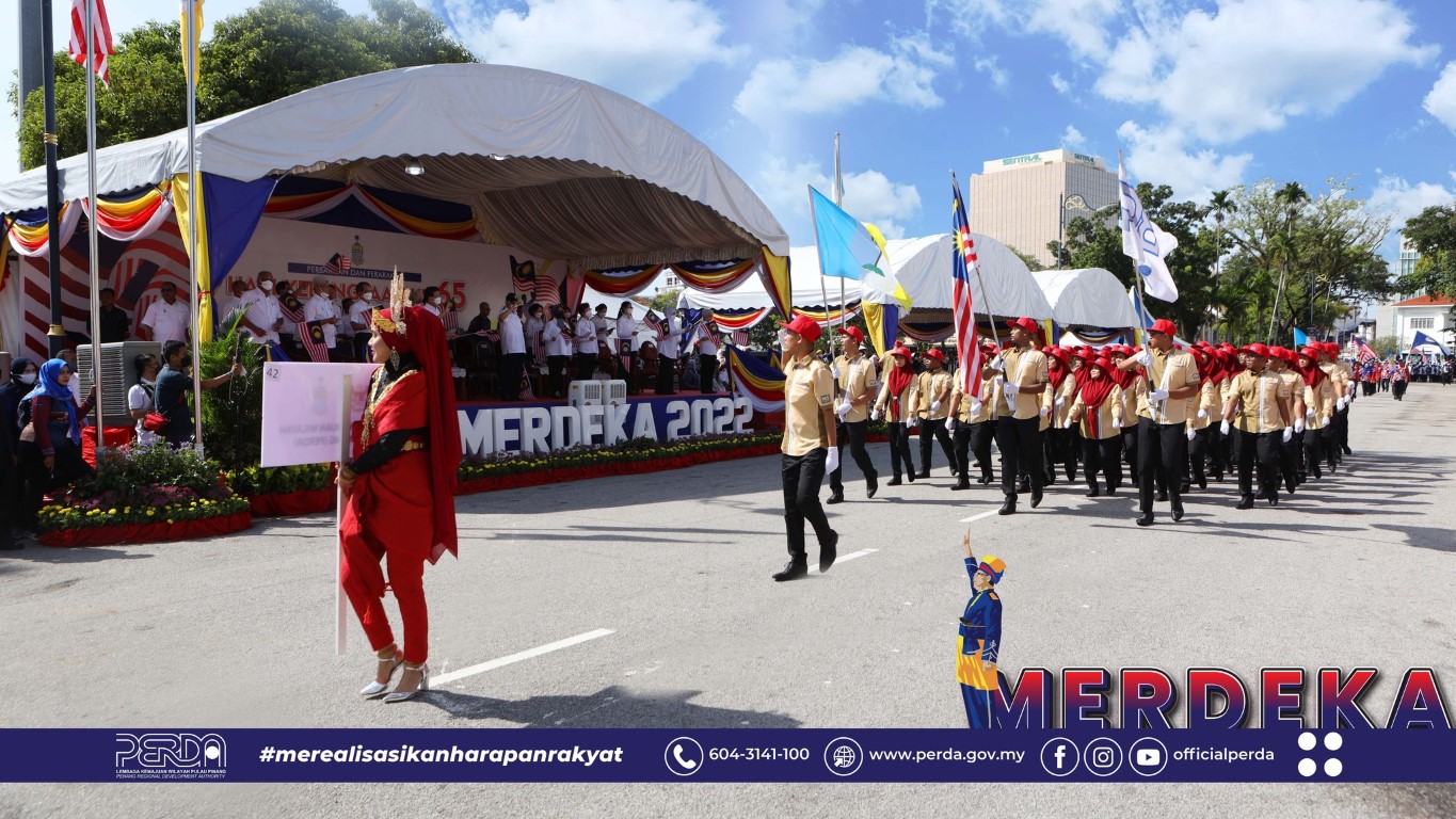 Perbarisan Kontinjen PERDA Sempena Perbarisan dan Perarakan Hari ...