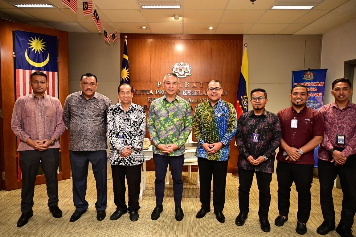 Kunjungan Hormat ke Pejabat Ketua Pengarah Keselamatan Kerajaan