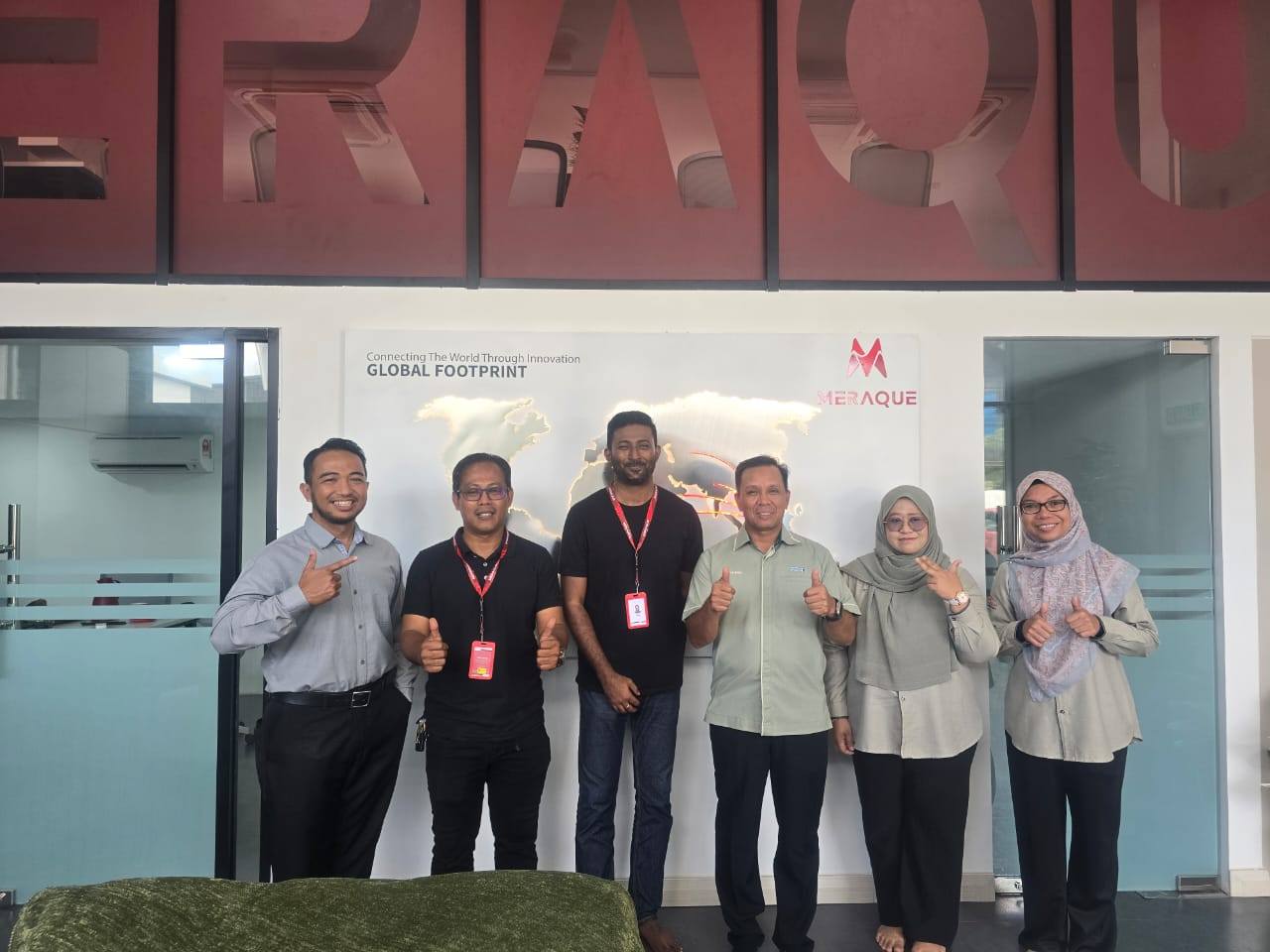 Kunjungan Hormat PERDATECH ke HQ Meraque Sdn. Bhd.