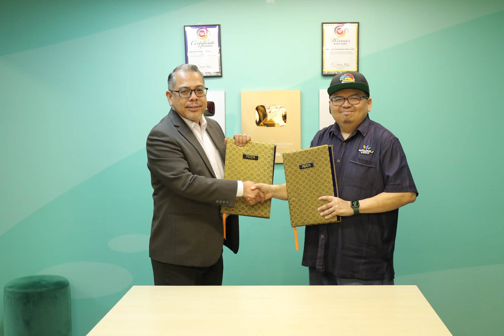 Kerjasama Strategik PERDA dan Warnakala Studios Perkasa Latihan Animasi Serta Kandungan Kreatif di PERDA-TECH