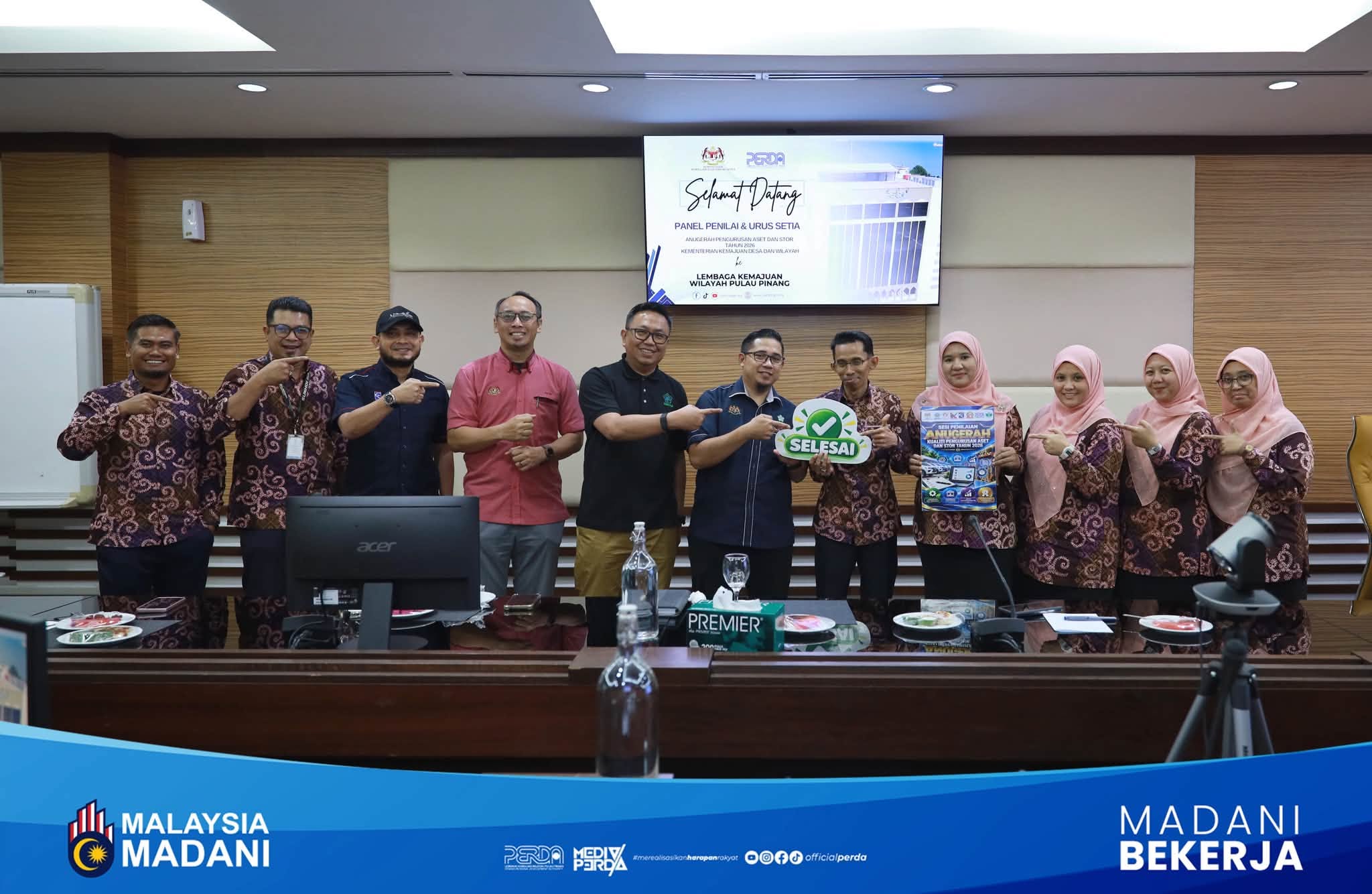 PERDA Terima Kunjungan Panel Penilaian Anugerah Pengurusan Aset dan Stor Tahun 2026 KKDW